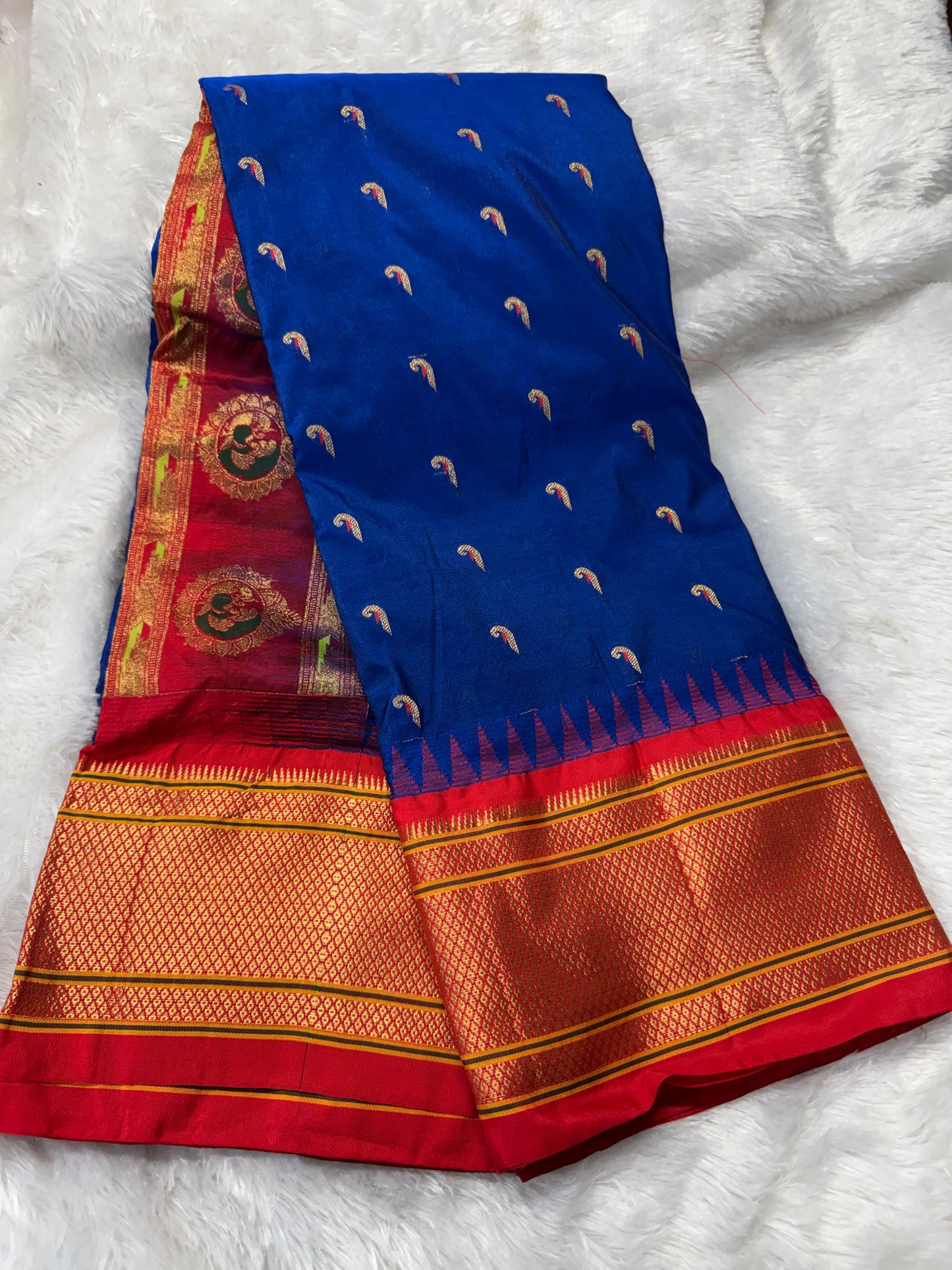 Narayanpet pattu paithani saree-SR1250H