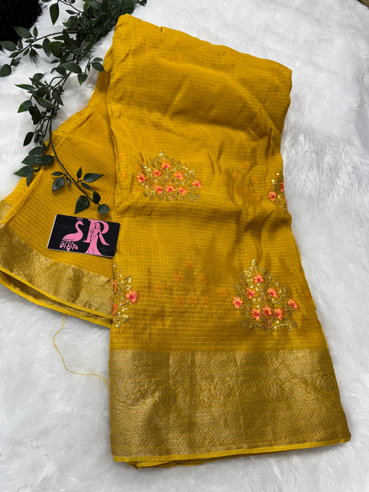 Pure tissue silk Kota-SR1044G