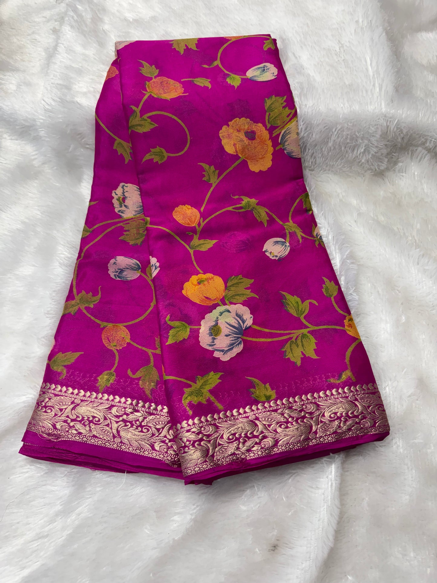 Chinnon floral saree-SR1229g