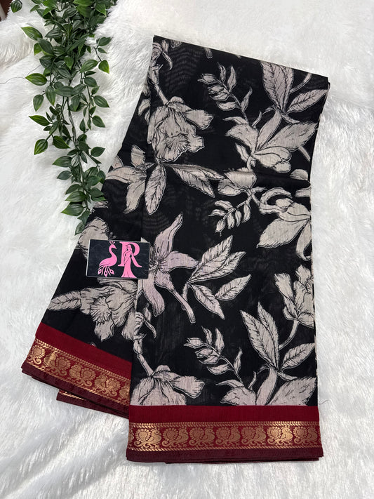 Maheswari silk saree-SR1074B