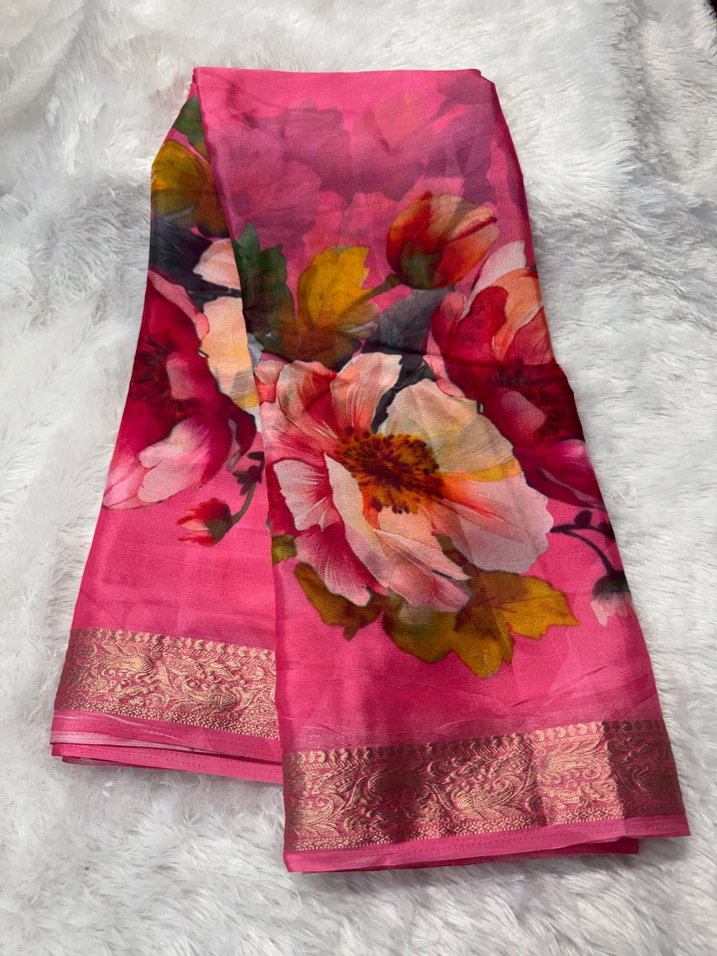 Chinnon digital print saree-SR1209G