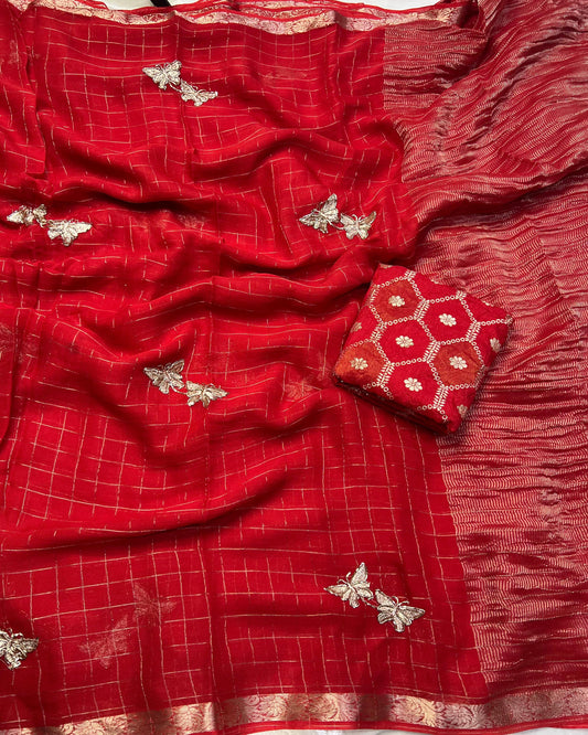 Viscose Georget saree-SR1193F