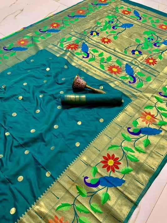 Paithani pattu saree-SRP106