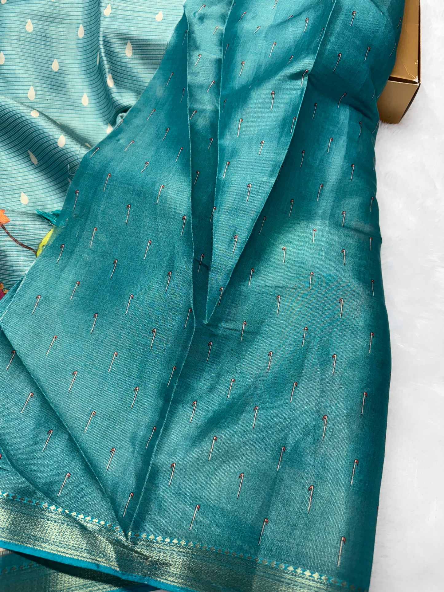 Banarasi tissue Paithani-SRS012