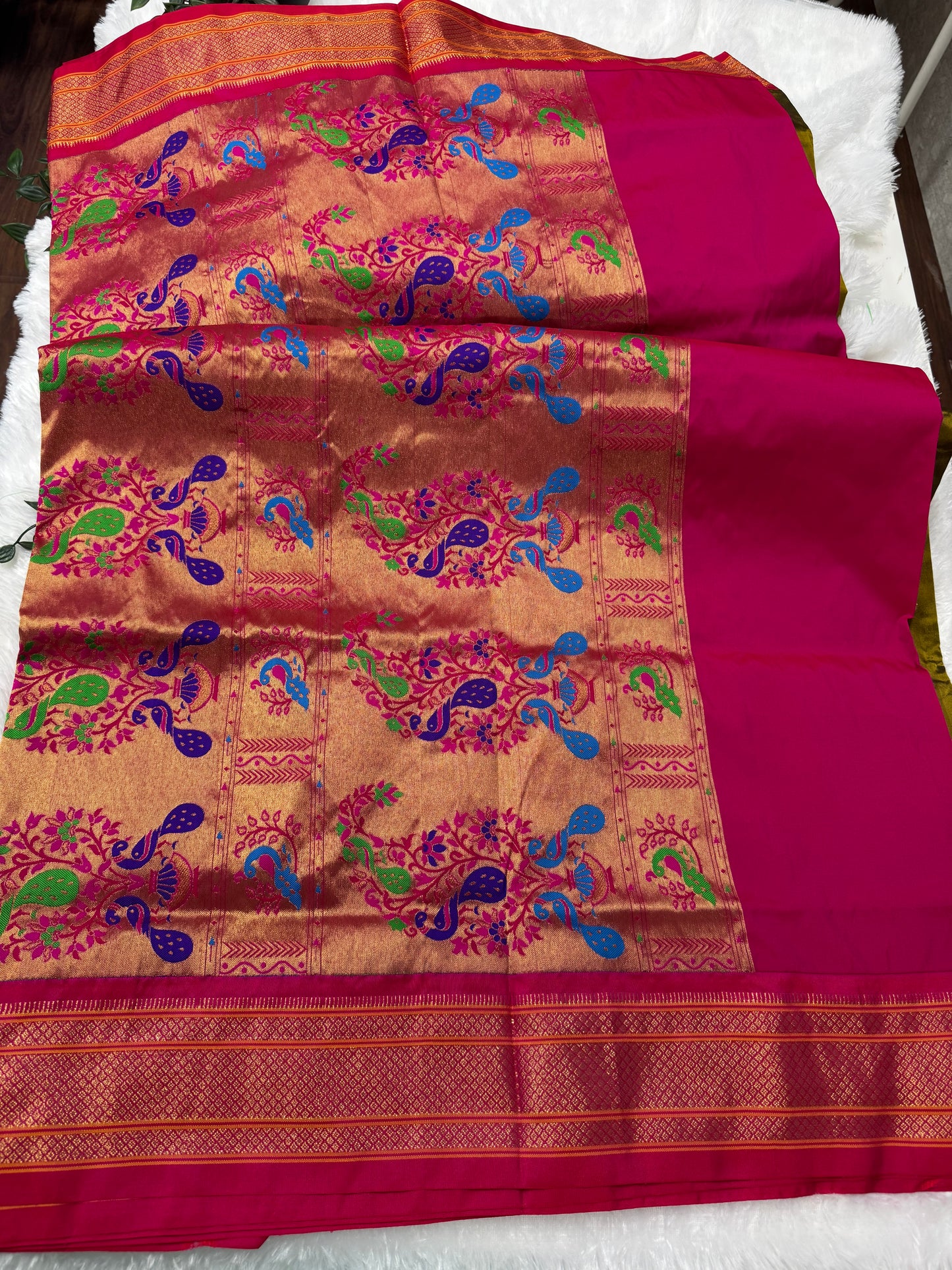 Narayanpet pattu saree-SR1029D