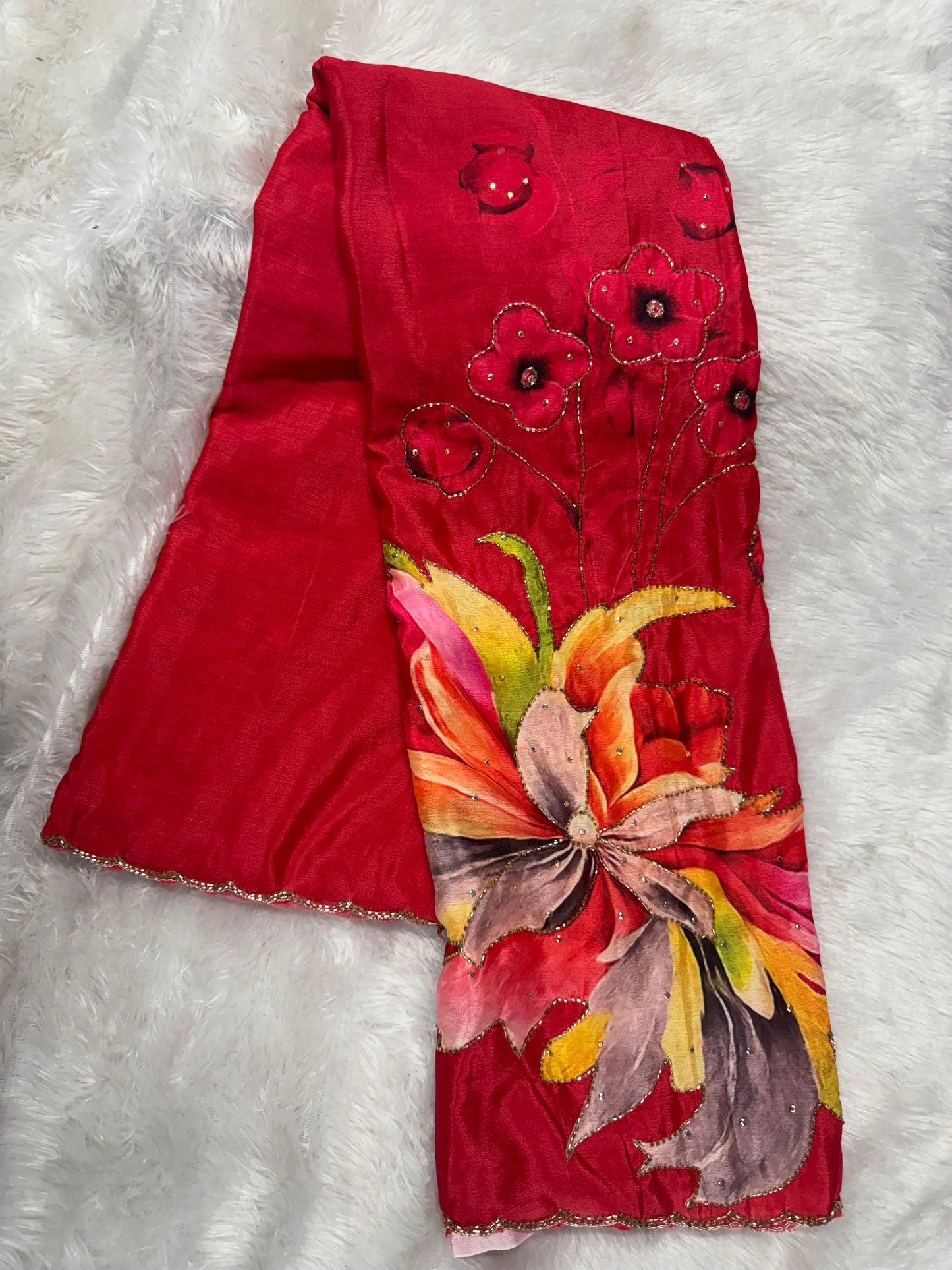 Chinnon digital print highlights-SR1252A