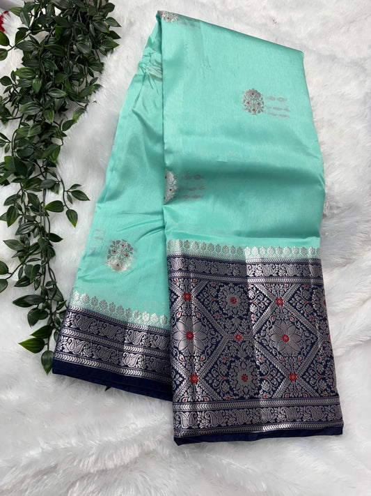 Mango pattu saree-SR1104C
