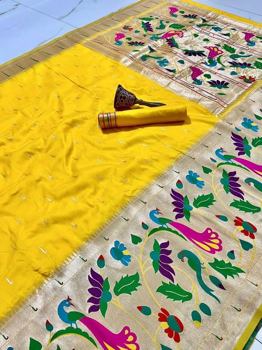 Paithani pattu saree-SRP014