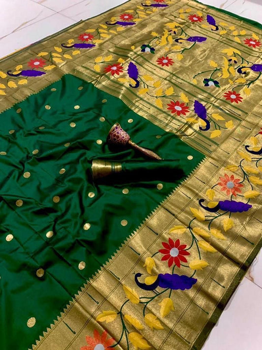 Paithani pattu saree-SRP105