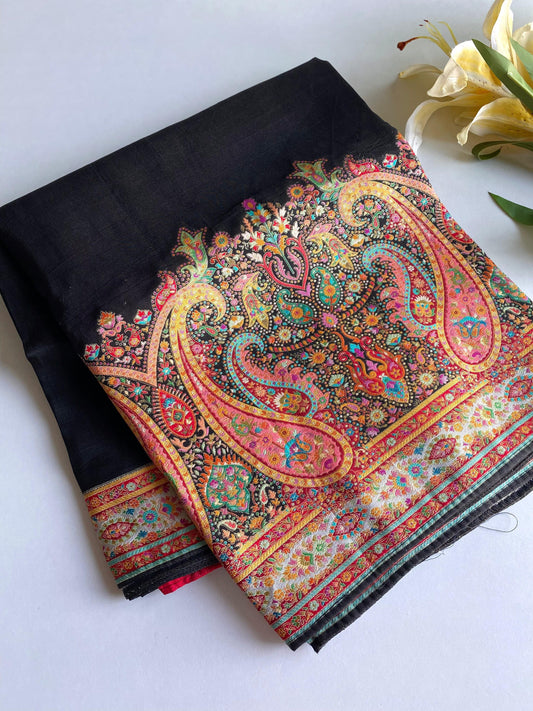 Pashmina saree-SR1071D