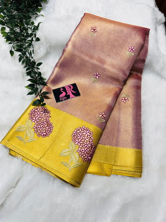 Kanchi tissue embroidery-SR1062A