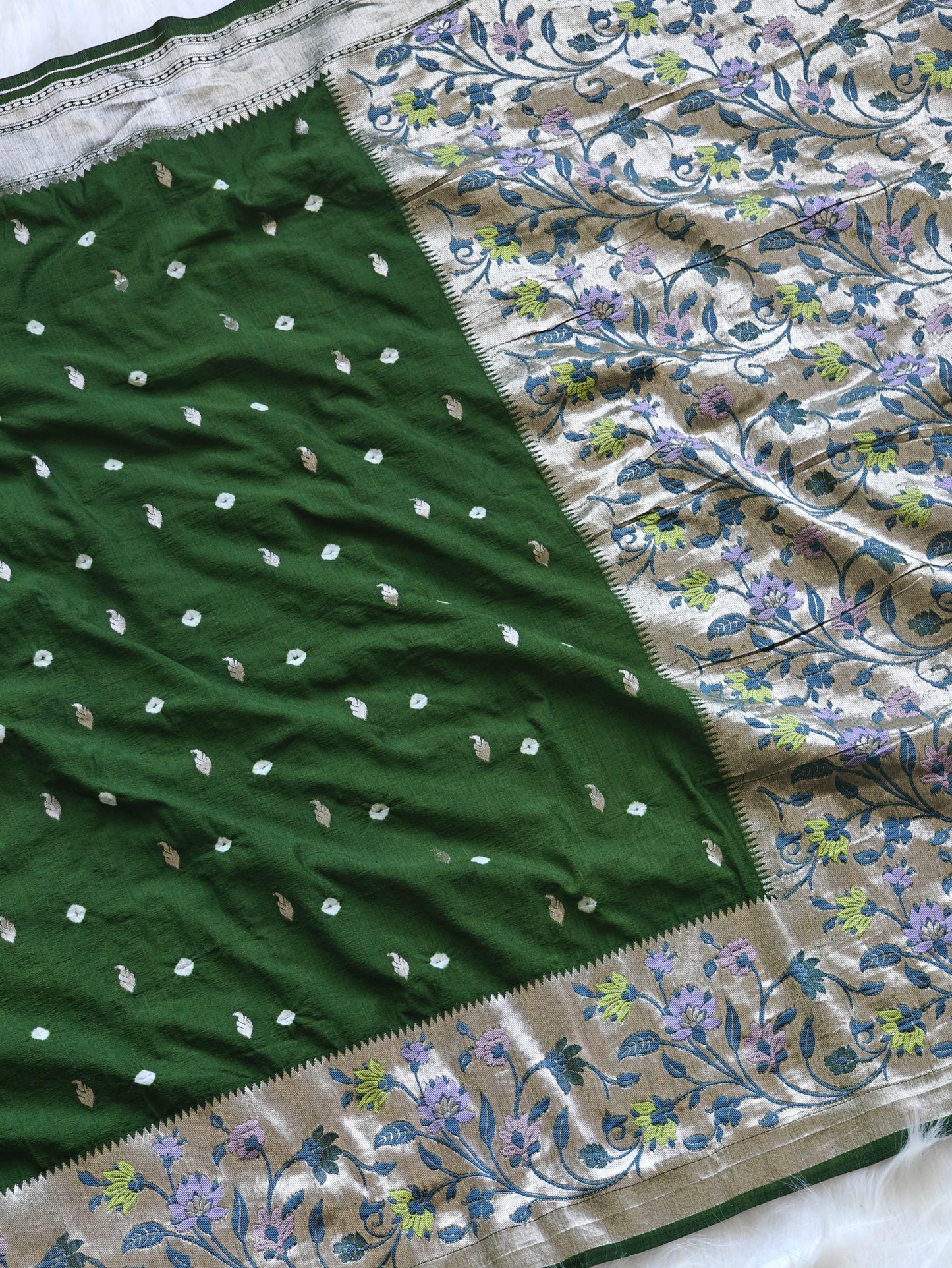 Viscose Rawsilk Bandhej-SR1067D