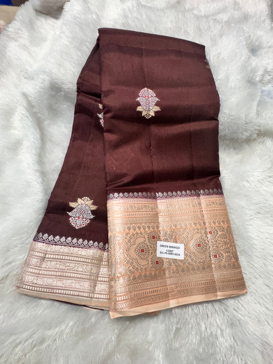 Green mango saree-SR1284C