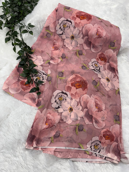 Georget flora saree-SR1099I