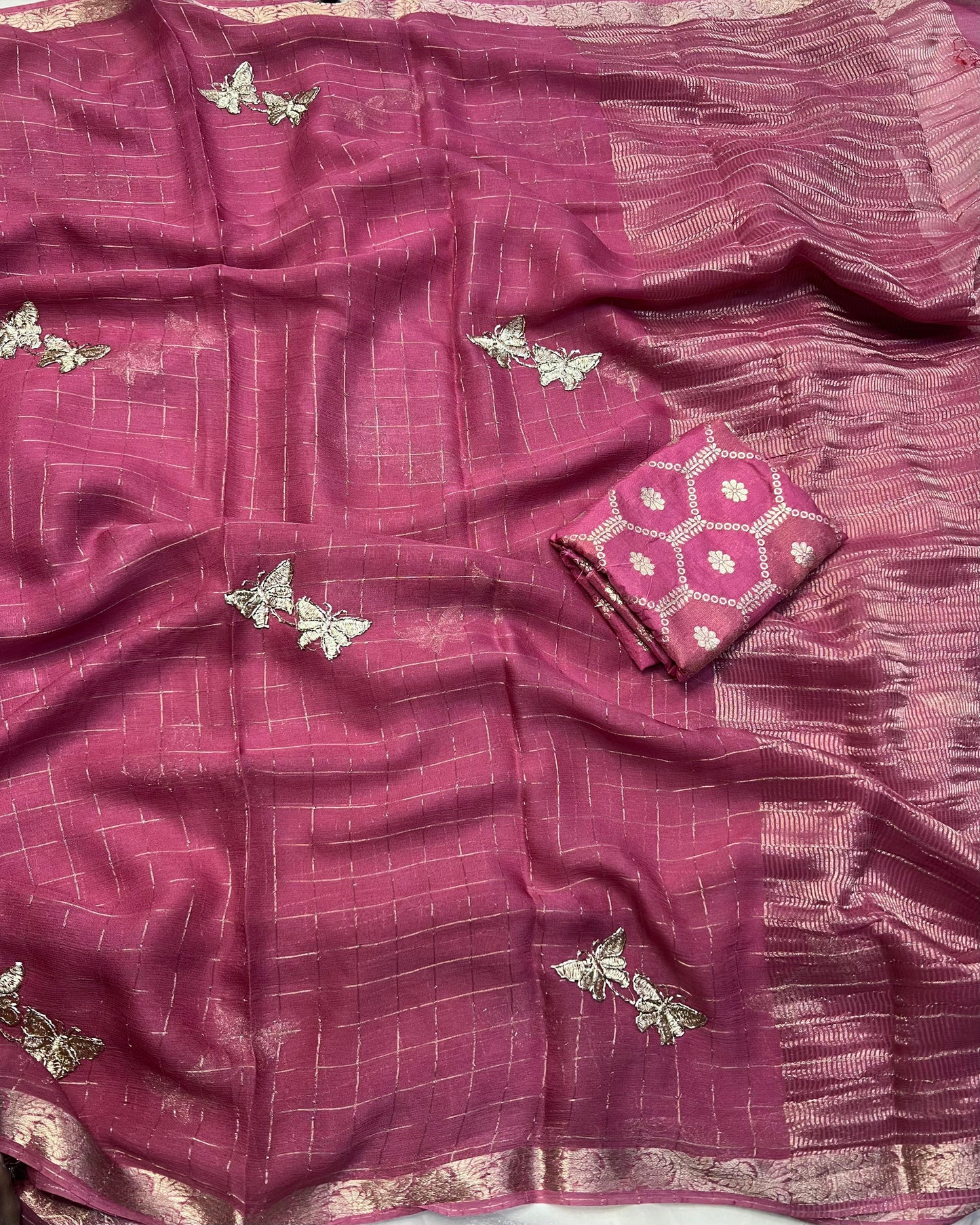 Viscose Georget saree-SR1193C