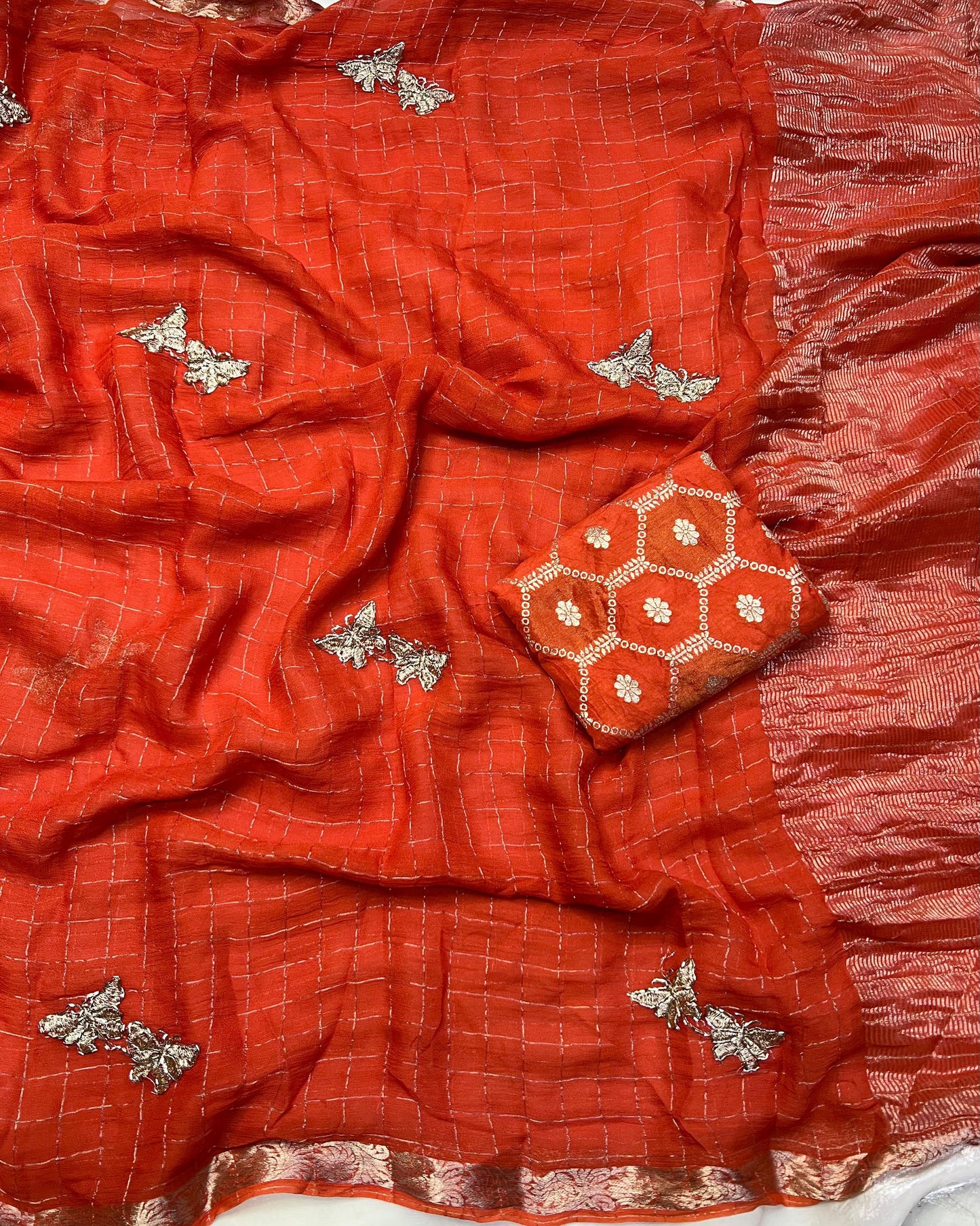Viscose Georget saree-SR1193A