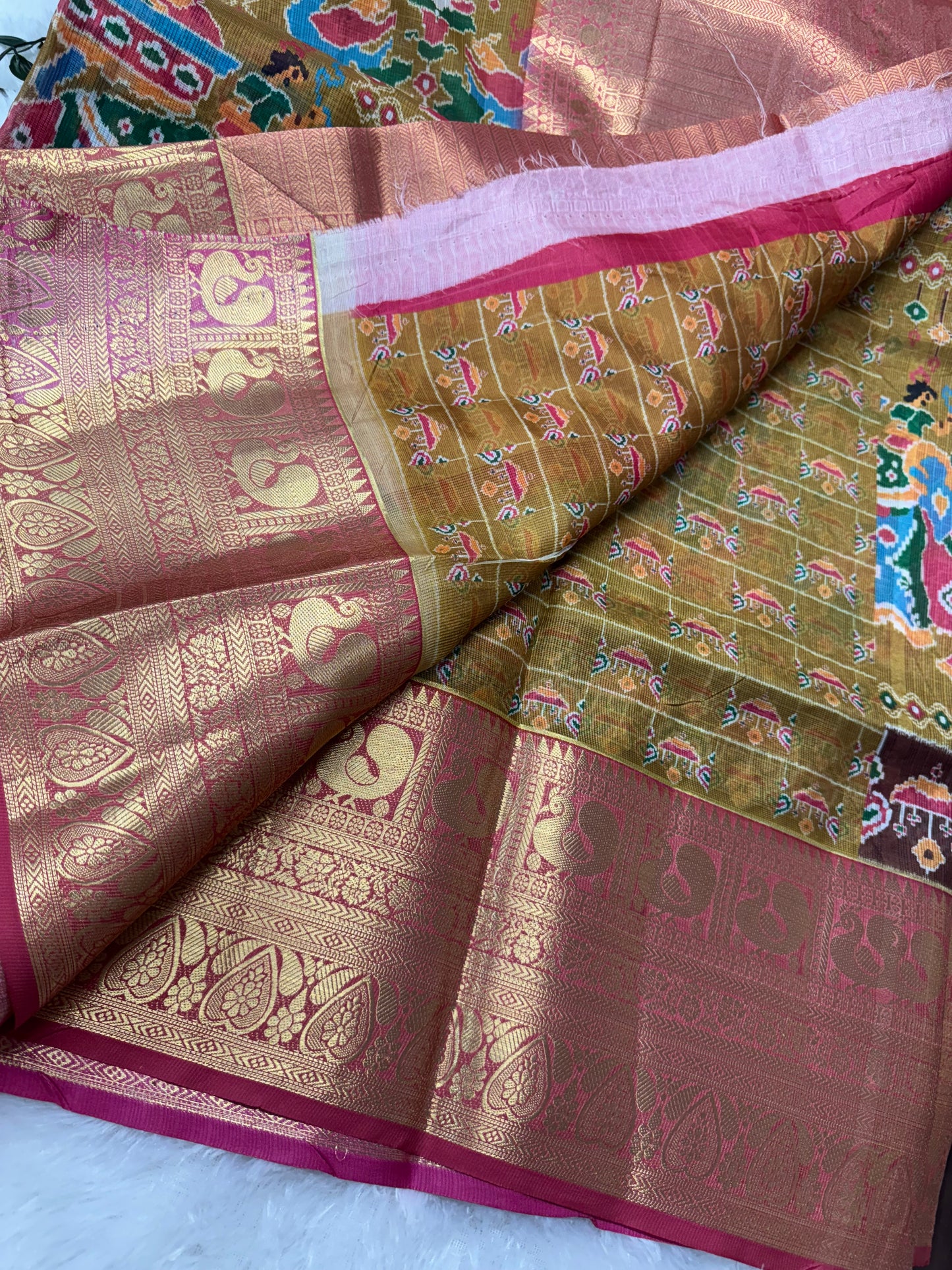 Kanchi Kota Patola saree-SR1113G