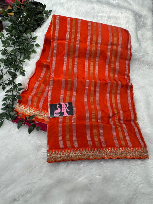 Kora tissue saree-SR1111A