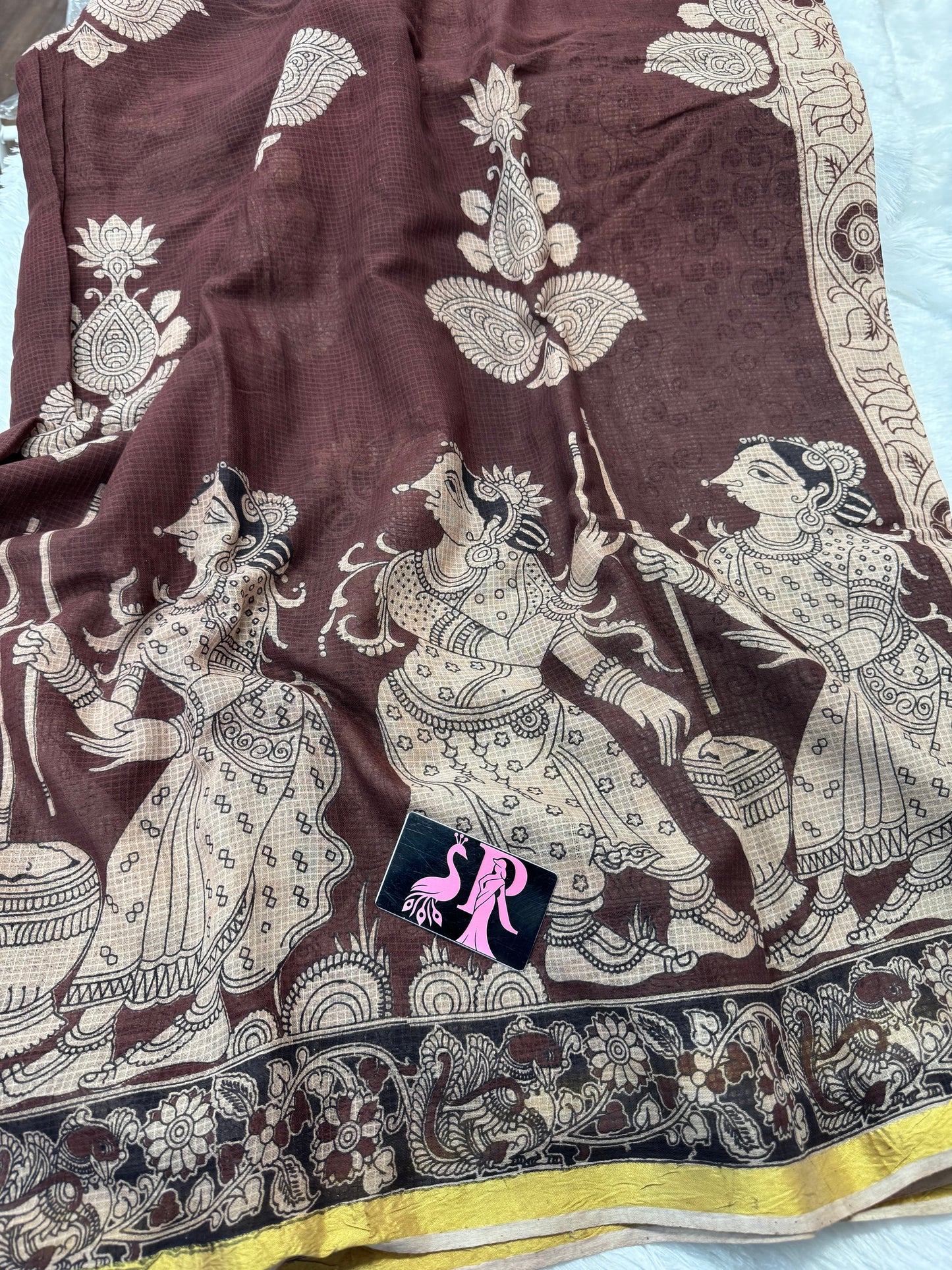 Kota Kalamkari saree-SR1160C