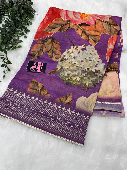 Chanderi Kantha work-SR1058A