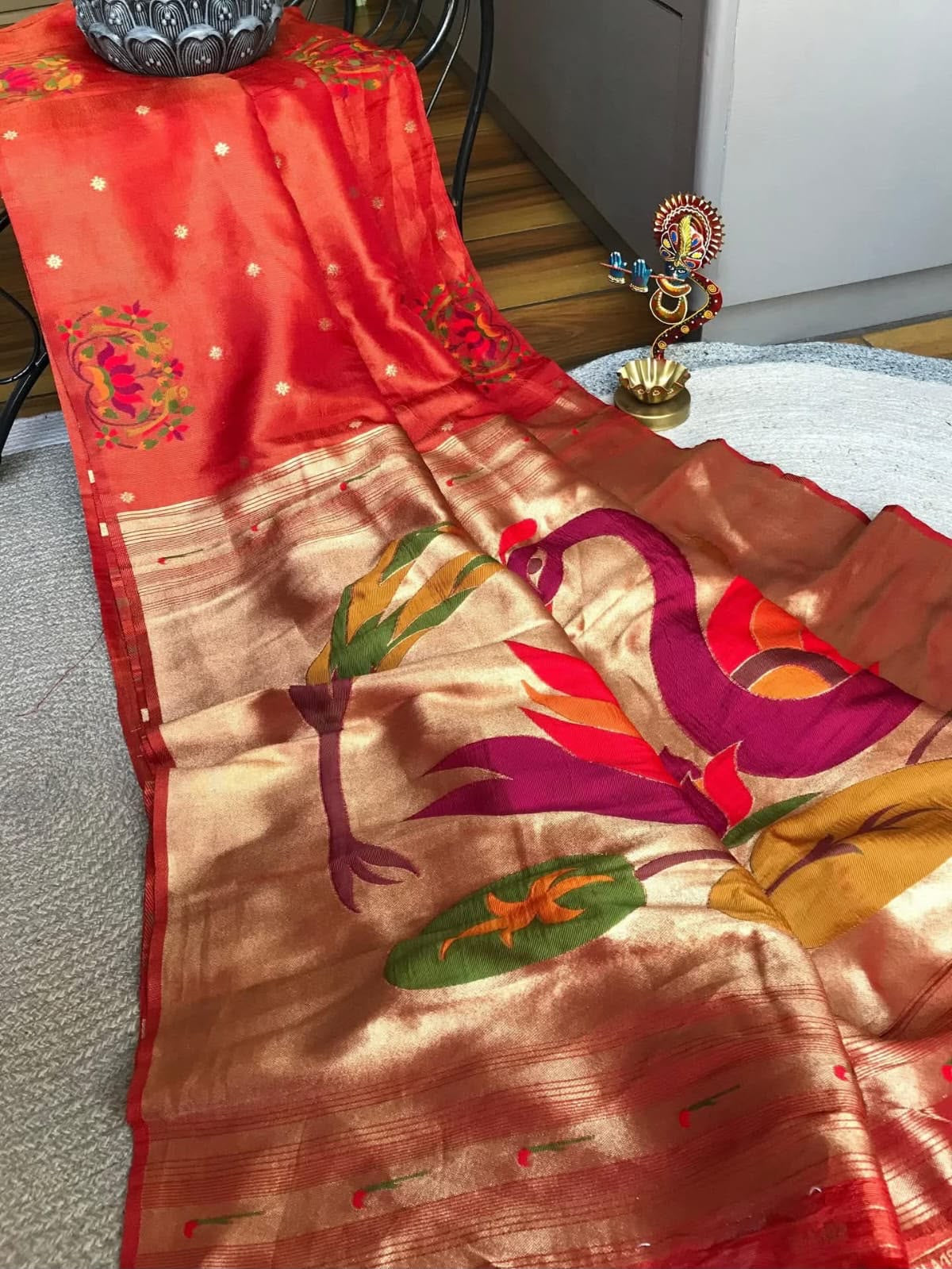 Tissue paithani saree-SR1257