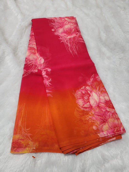 Chiffon digital 2D sarees-SR1235D
