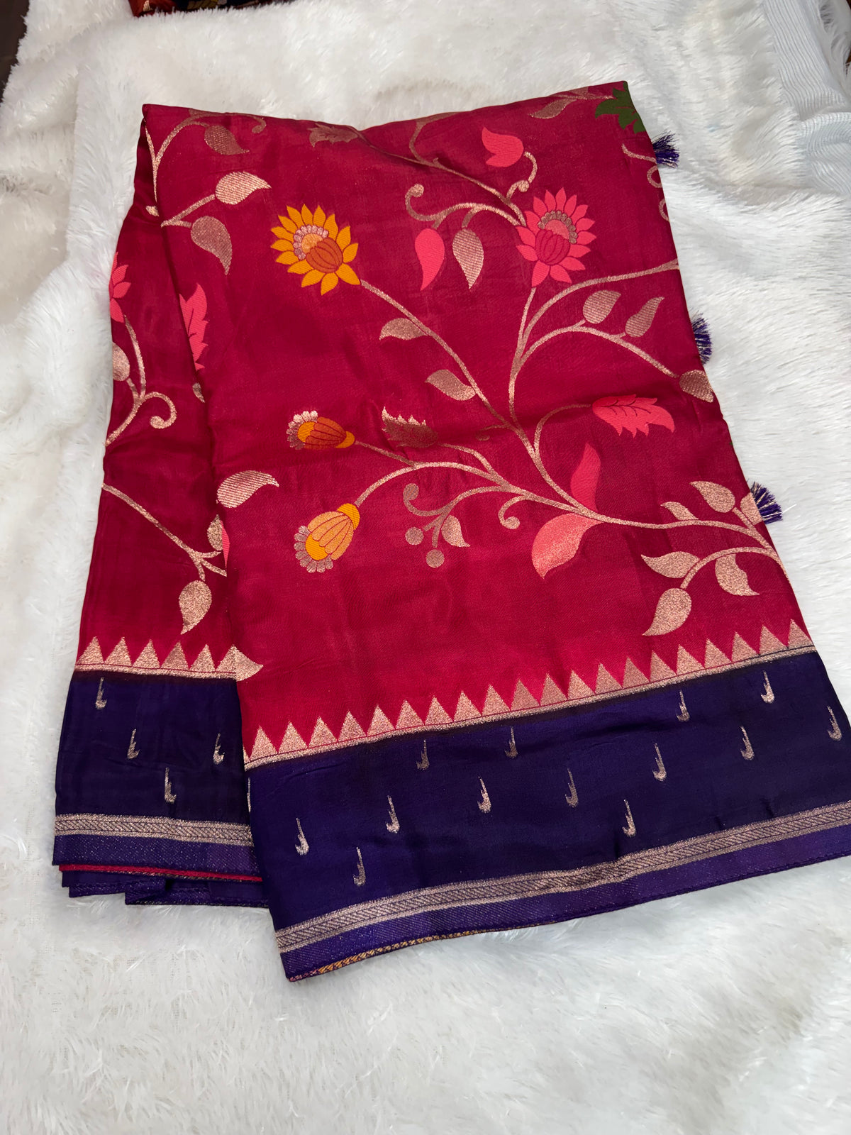 Fancy Jamdhani saree-SR1316