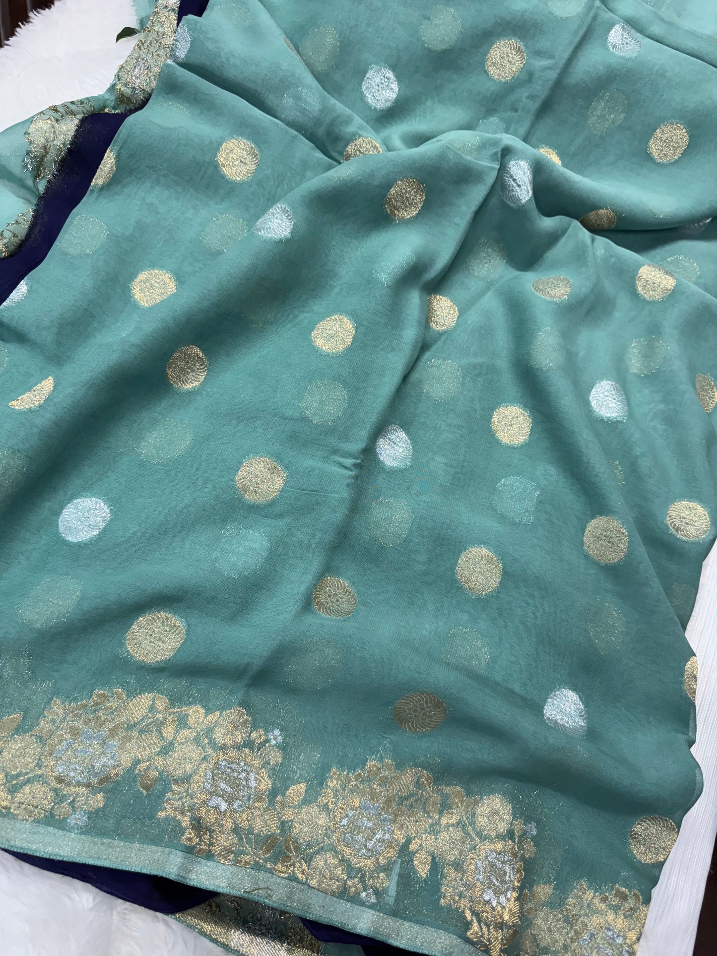 Pure Banarasi Georget- SR1083G