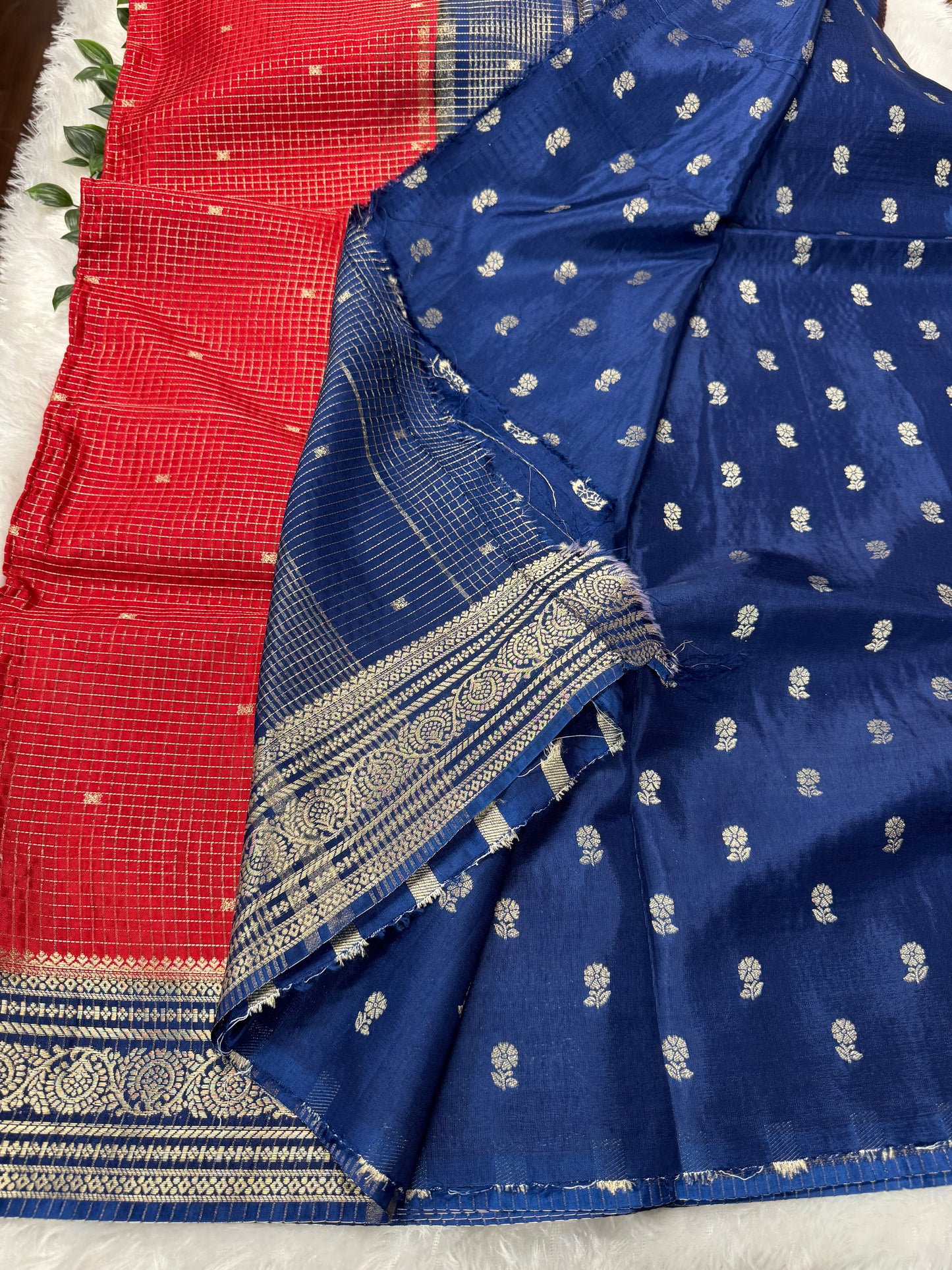 Vintage checks Mysore Georget-SR1173C