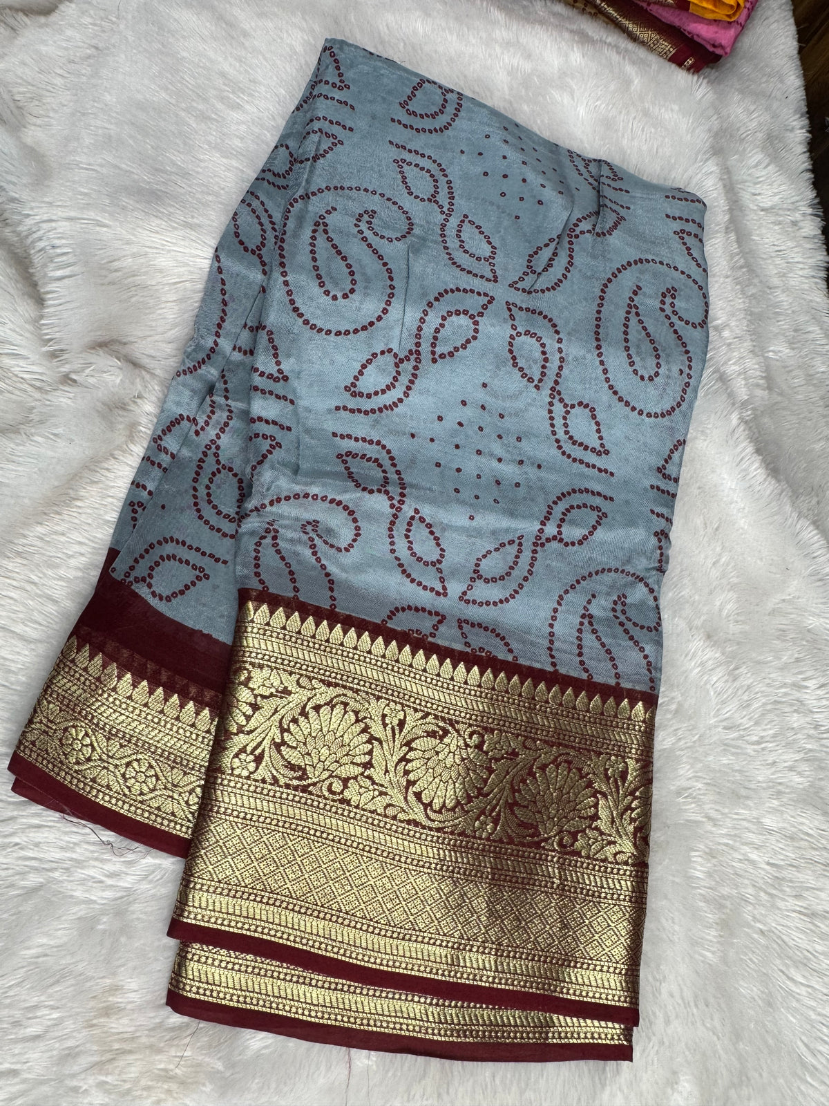 Kanchi bandhini saree-SR1344B