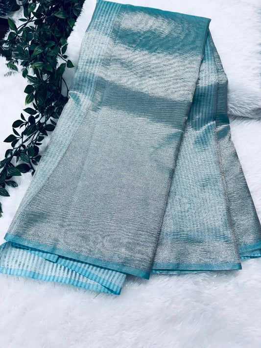 Crush tissue saree-SRS028B