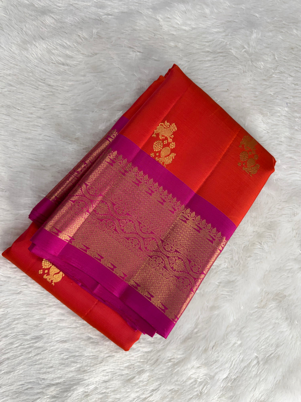 Handloom vintage Kanchipattu saree-SRKP10