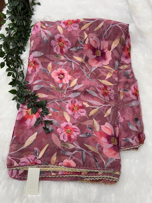 Designer Brasso Saree-SR1030C