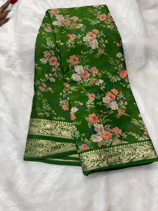 Chinnon floral saree-SR1229A