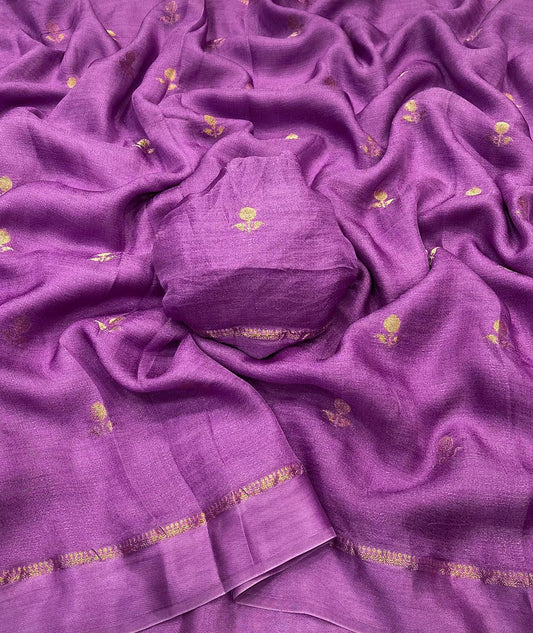 Viscose khaddi Georget saree-SR1034C