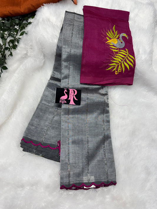 Mangalagiri pattu saree-SRS019B