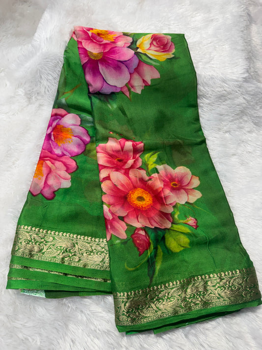 Chinnon digital print saree-SR1209N