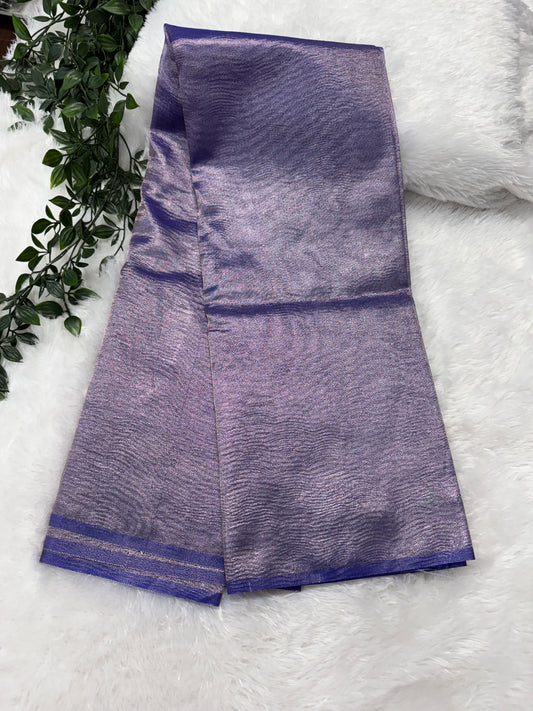 Crush tissue saree-SRS028C