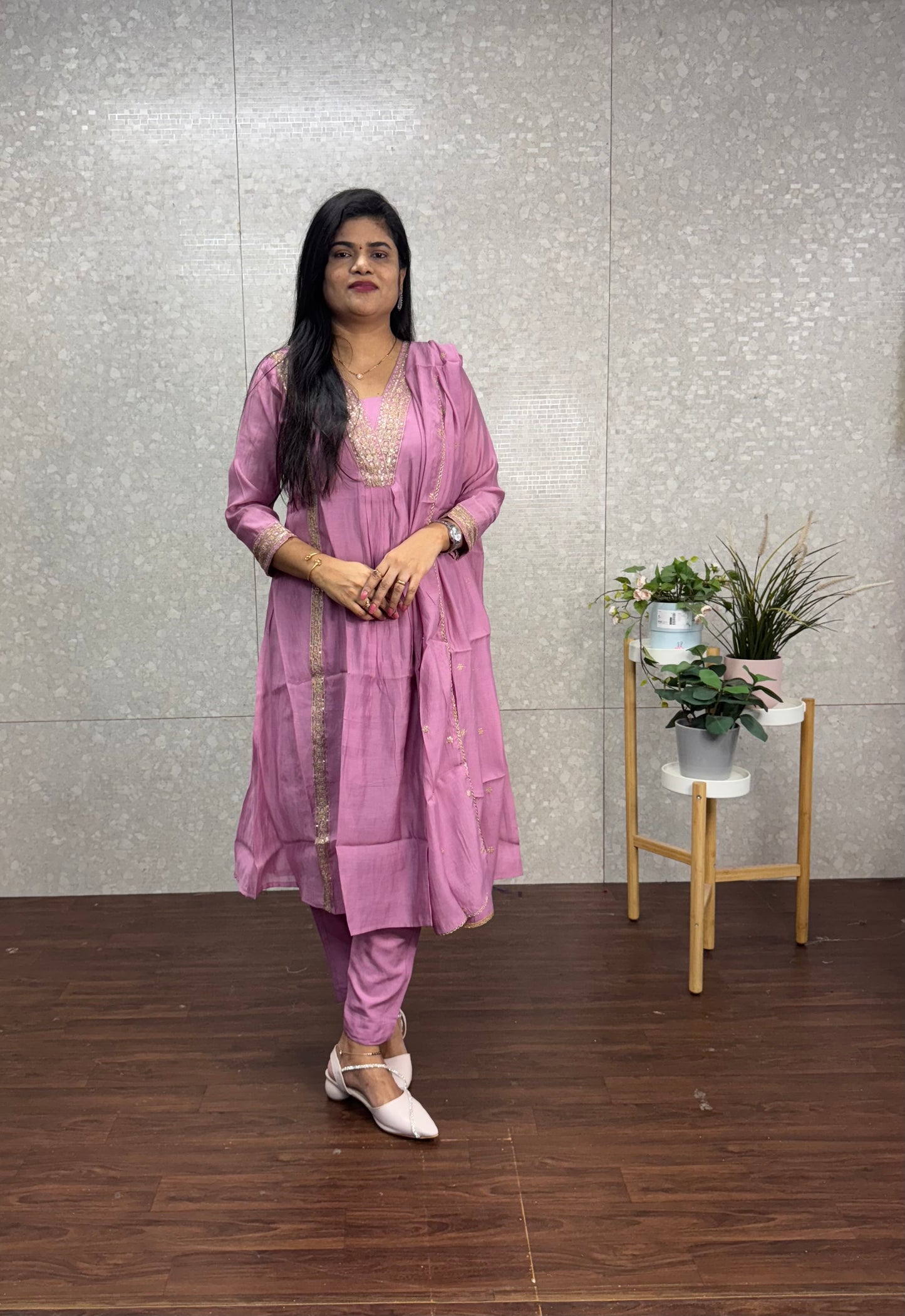 Pure mulchanderi suit-SRM009