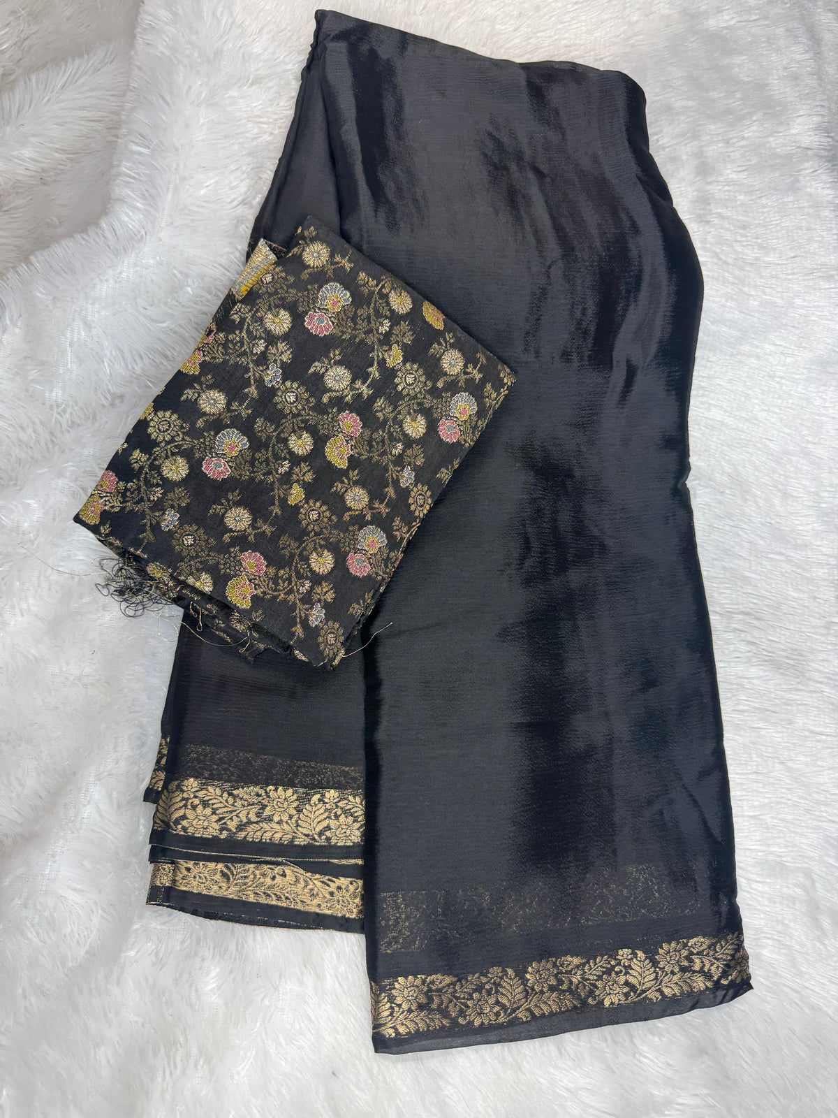 Pure chinnon Meena blouse -SR1306E