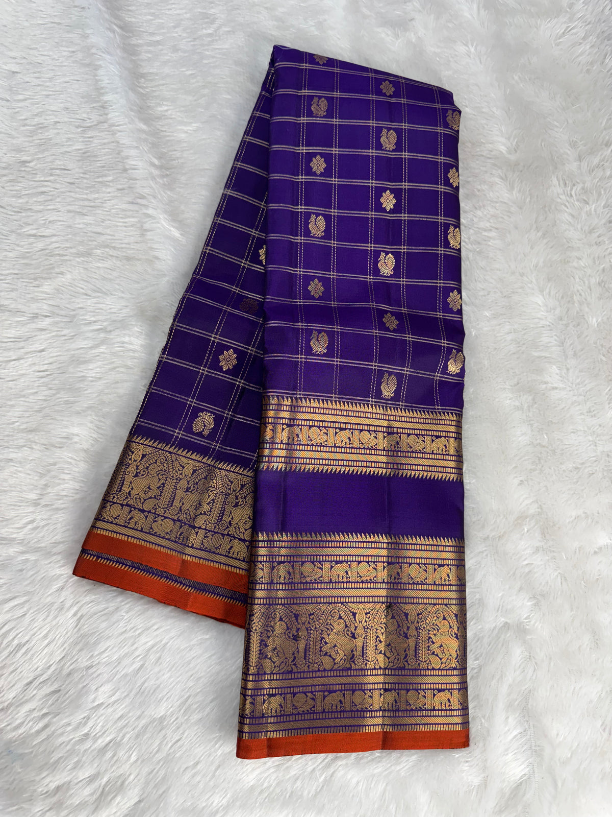 Handloom Kanchipattu saree-SRKP6