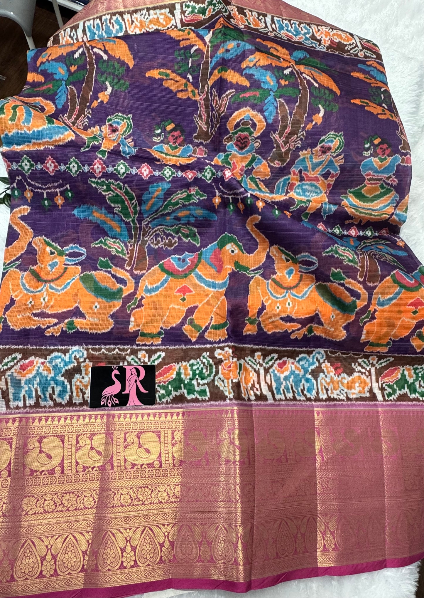 Kanchi Kota Patola saree-SR1113B