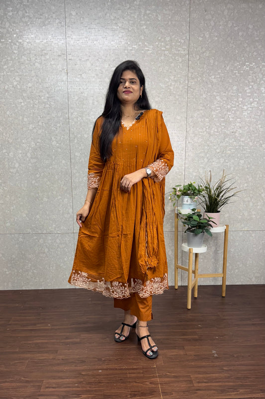 Pure mulcotton suit-SRS008B