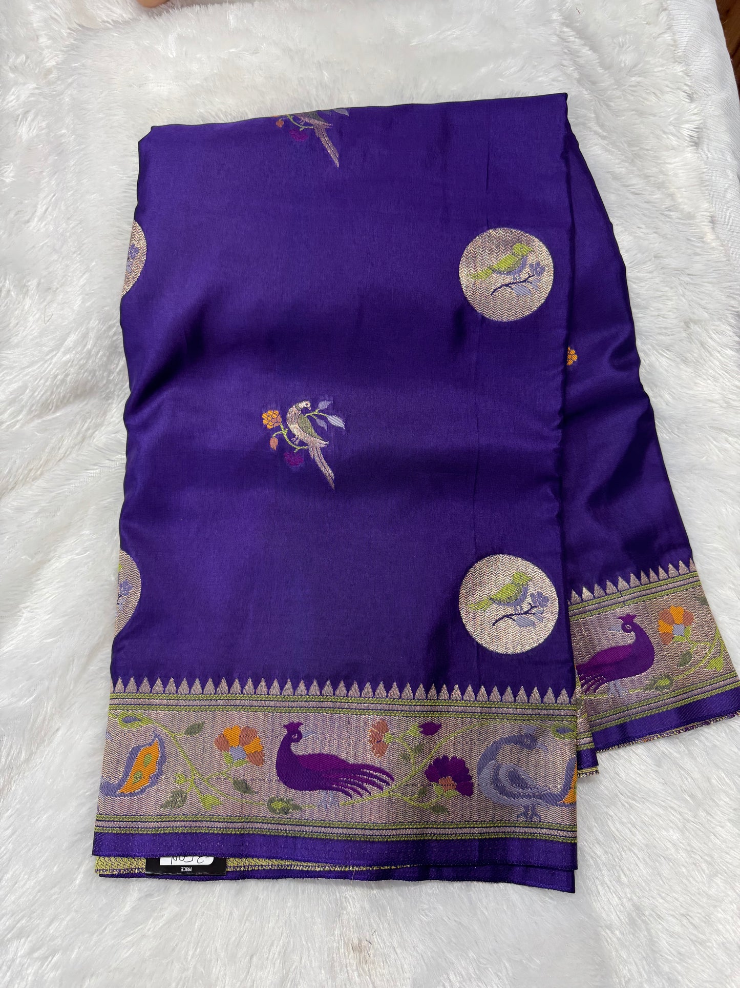 Munga crepe Paithani-SR1128E