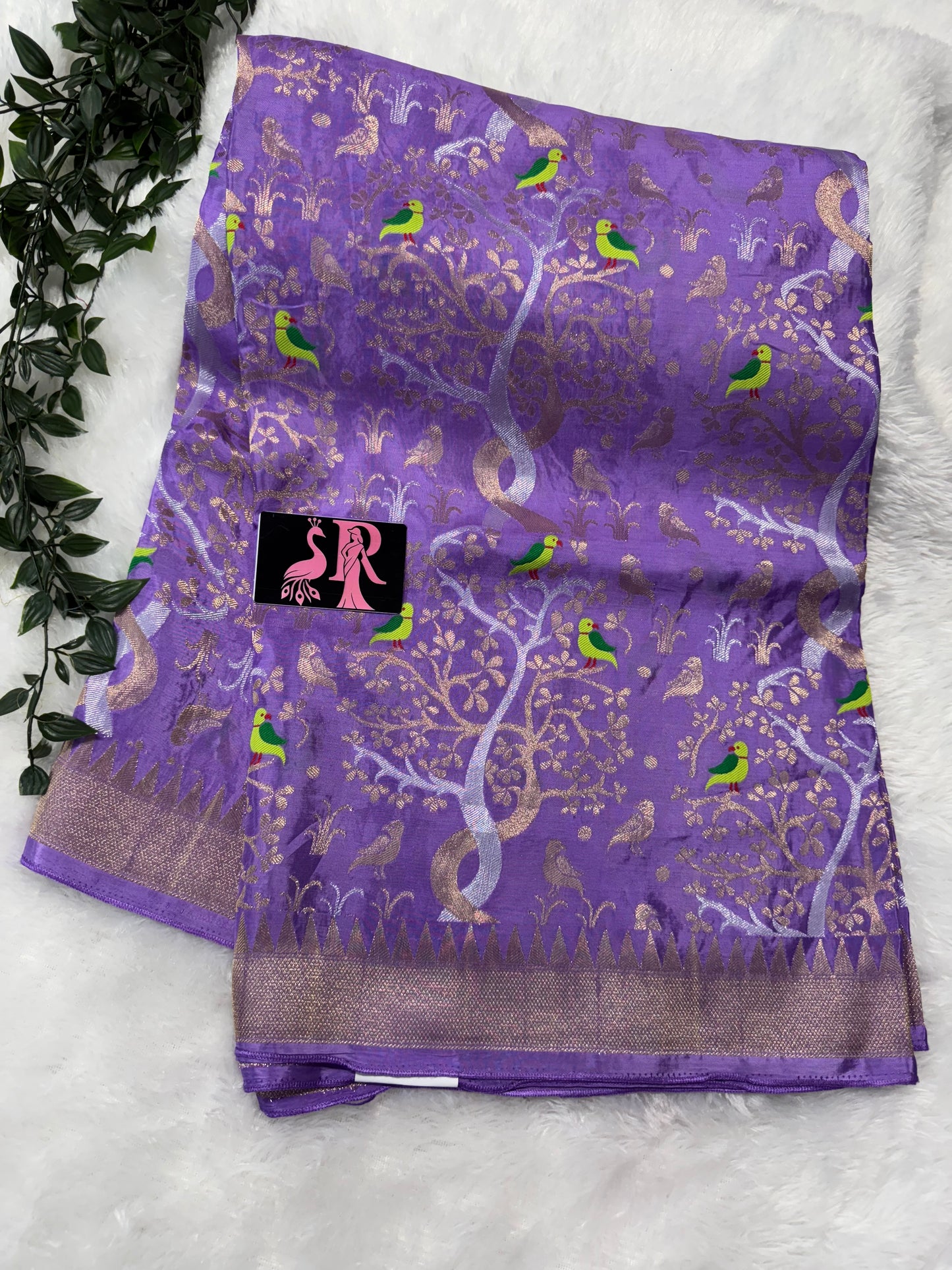 Green Apple saree-SR1076A
