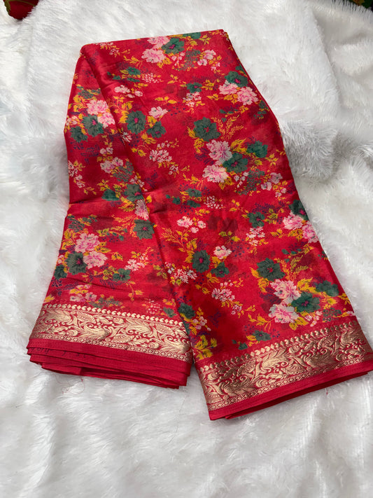 Chinnon floral saree-SR1229B