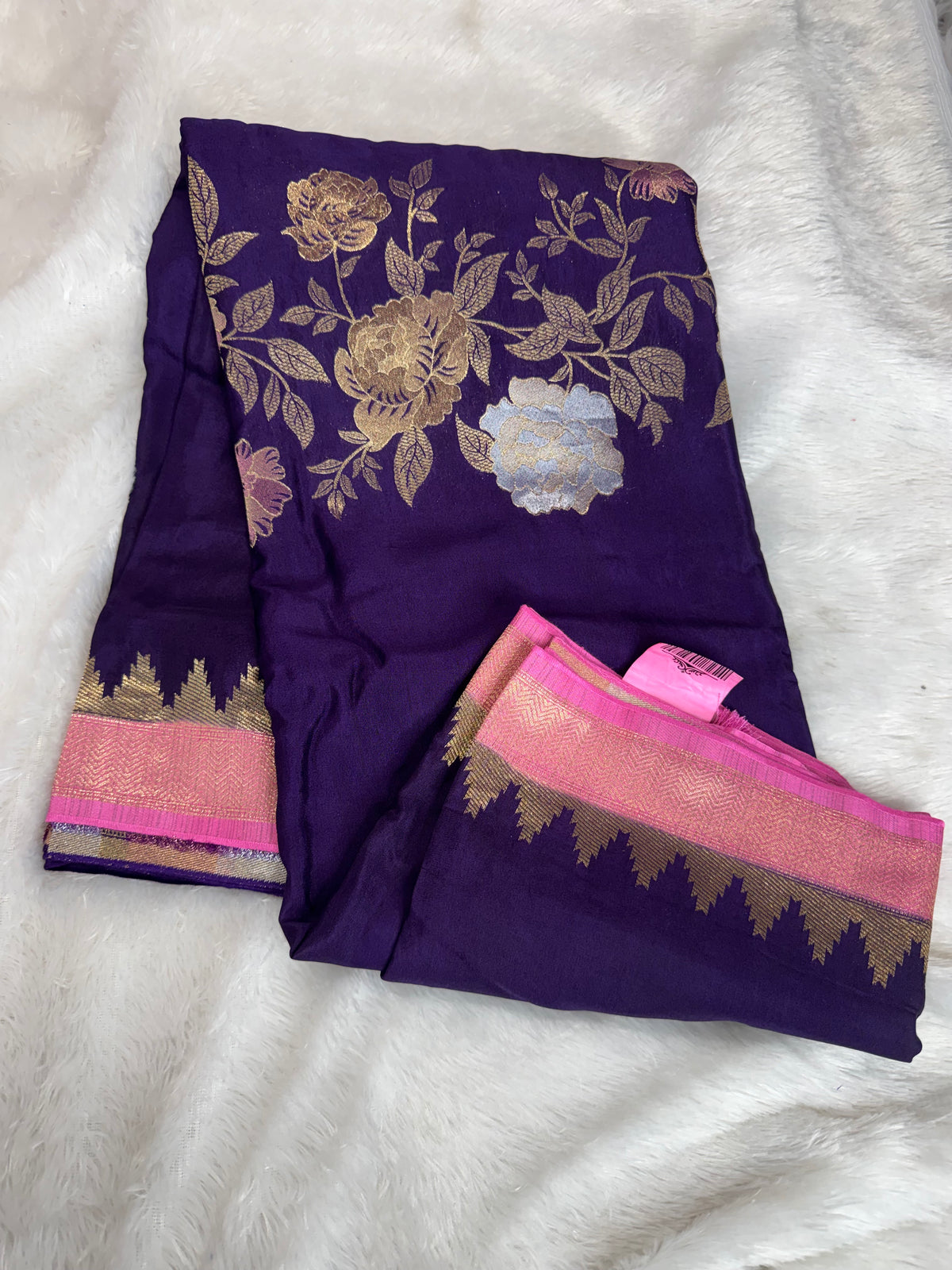 Handloom Matka silk weaving saree-SR1312