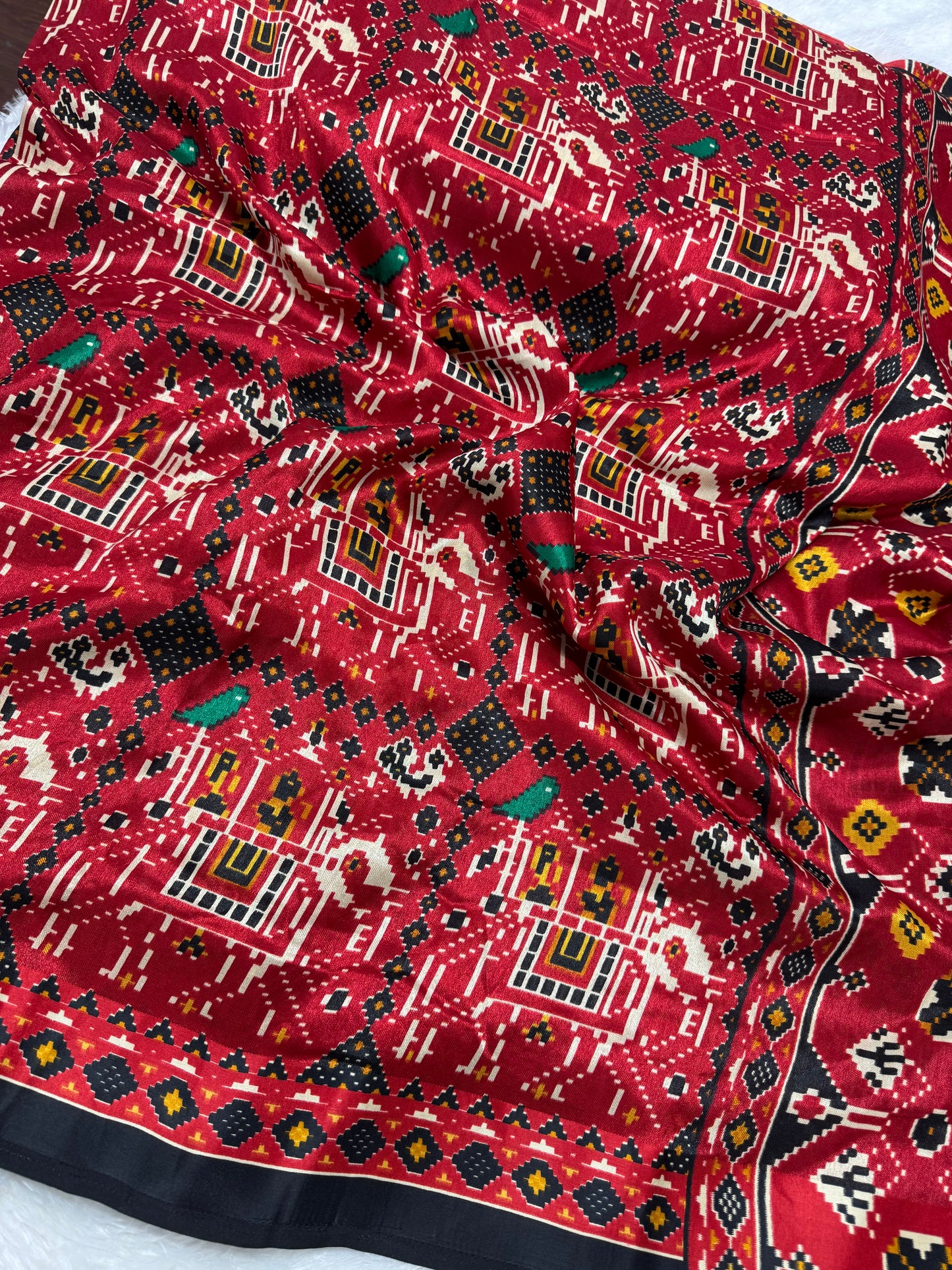 Chinor silk Patola saree-SR1138