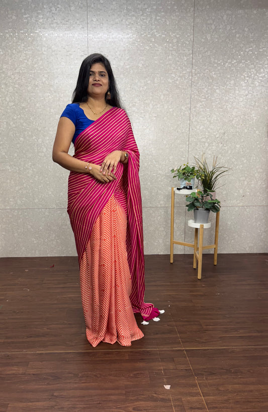 Pure modal silk saree-SR1021B