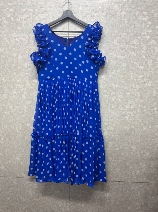 Georget polka dots frock-SRF1054B